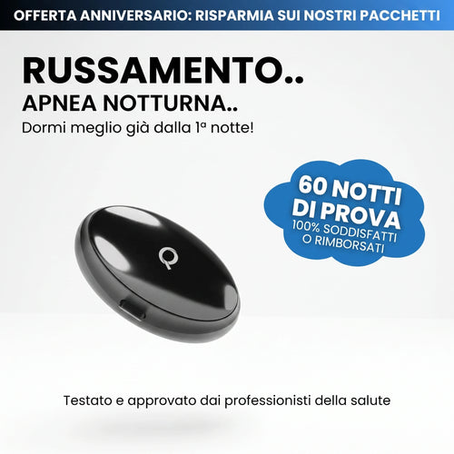 Z3 Pro | Dispositivo Avanzato Anti-Russamento (10 Cerotti in OMAGGIO)